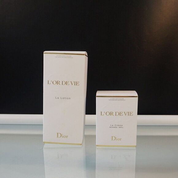 Dior L'or De Vie Empty Storage Packing Boxes - Picture 1 of 7